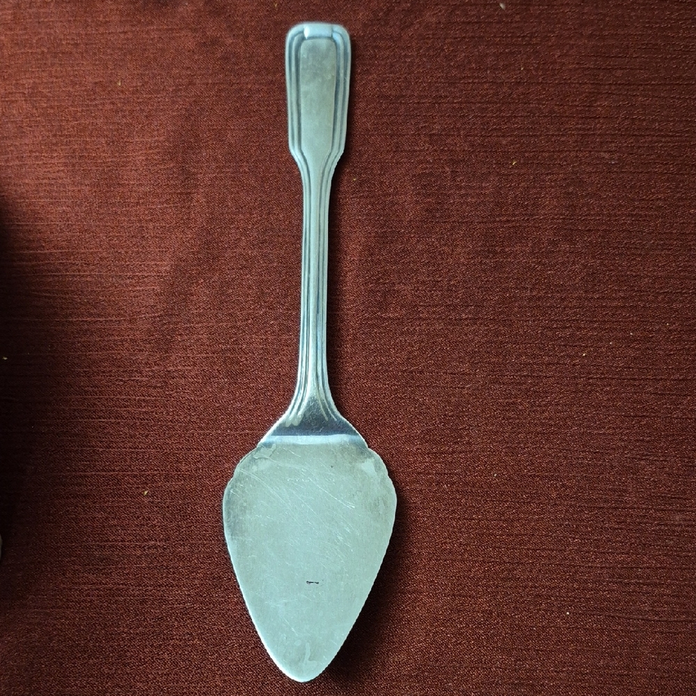Elegant Landes Japan Deco Style Silver Cake Server
